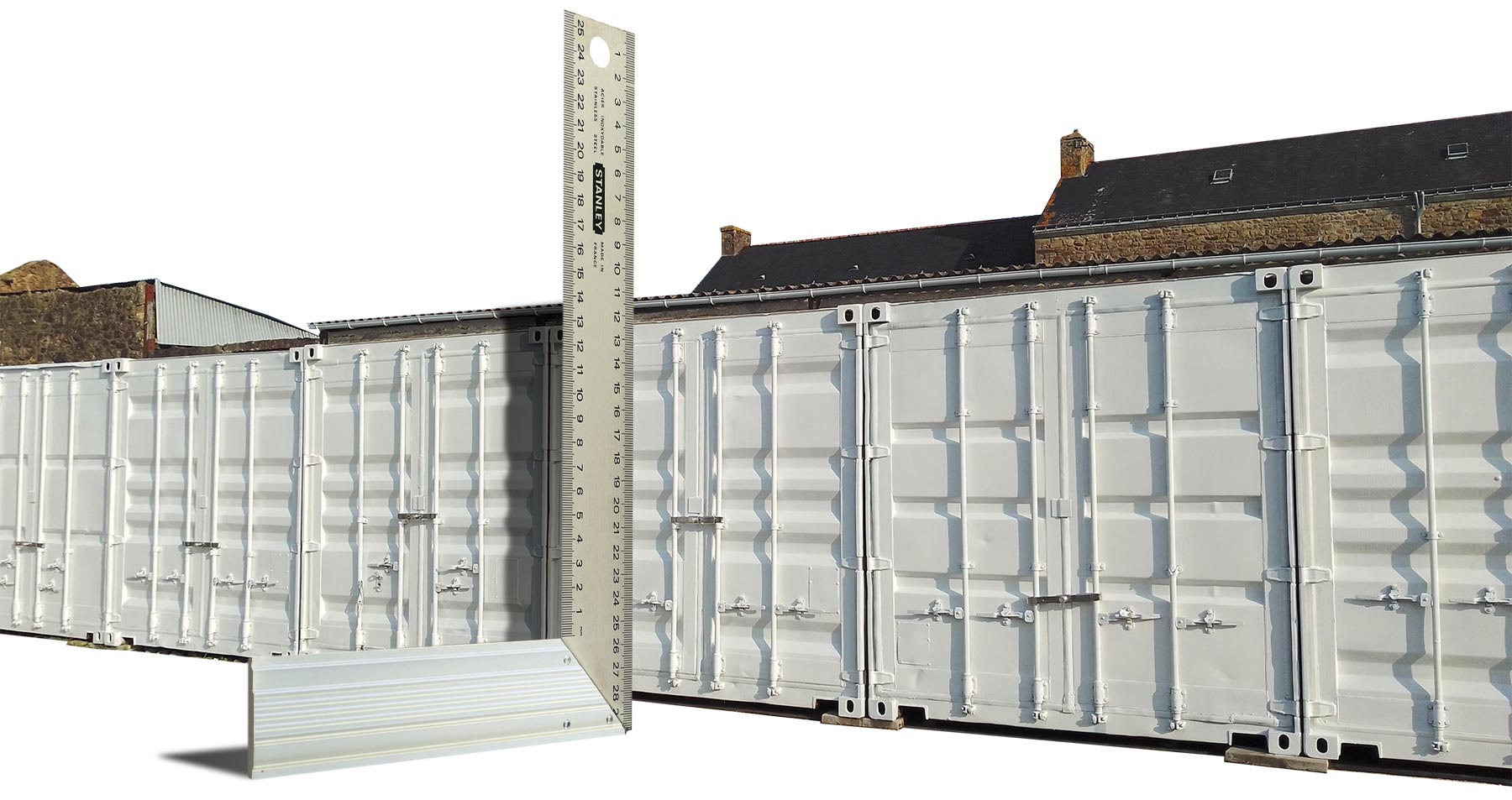 des garages-conteneurs modulables